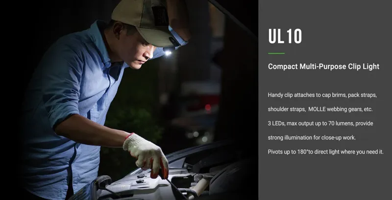 Nextorch UL10 Cap and Strap Torch-3