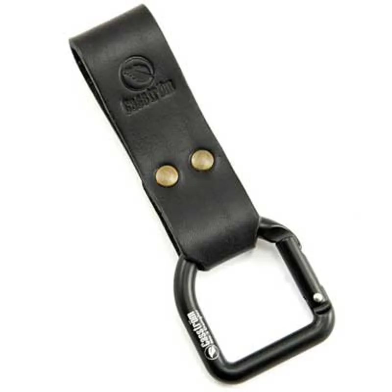 Casstrom Leather Belt Dangler All Black No.3