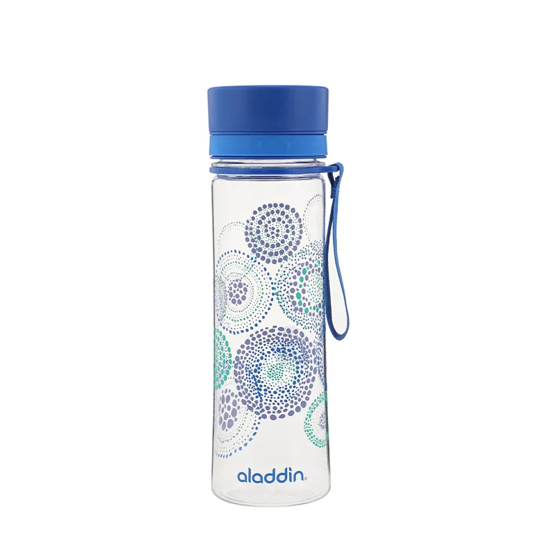 Aladdin Aveo Water Bottle 0.6L Blue Graphics