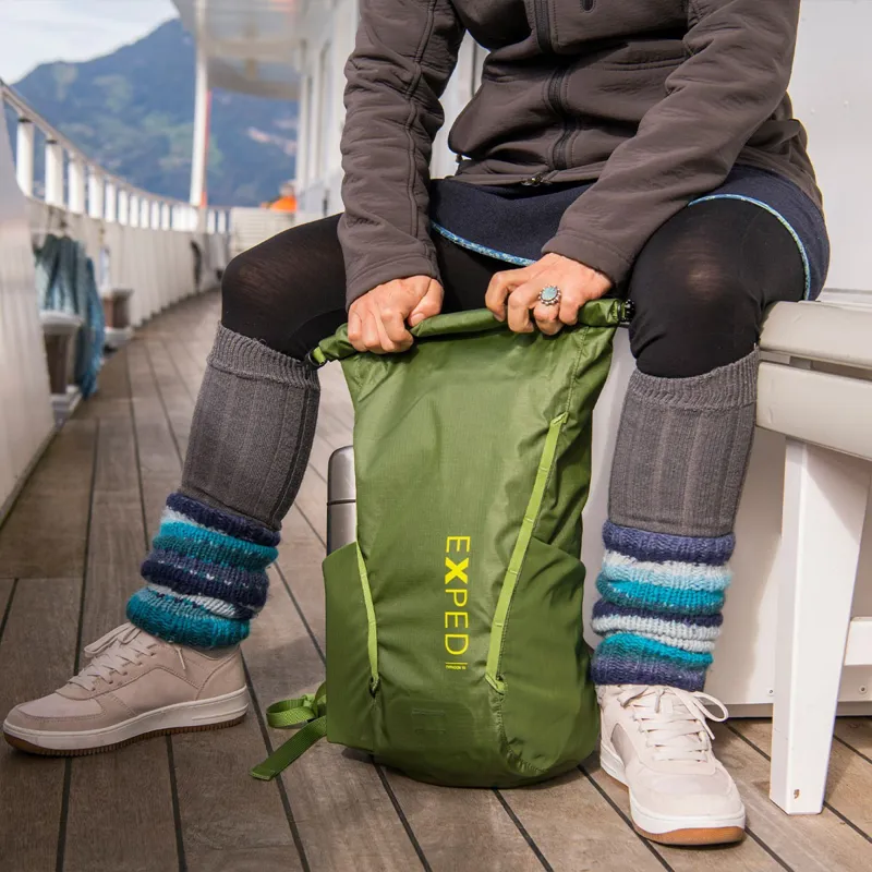 Exped Typhoon 15 Litre Dry Daypack - Green-5