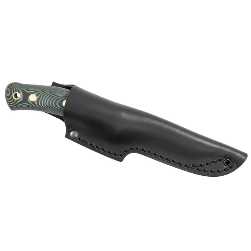 Casstrom No.10 Swedish Forest Knife Carbon Steel - Green Micarta Handle-1