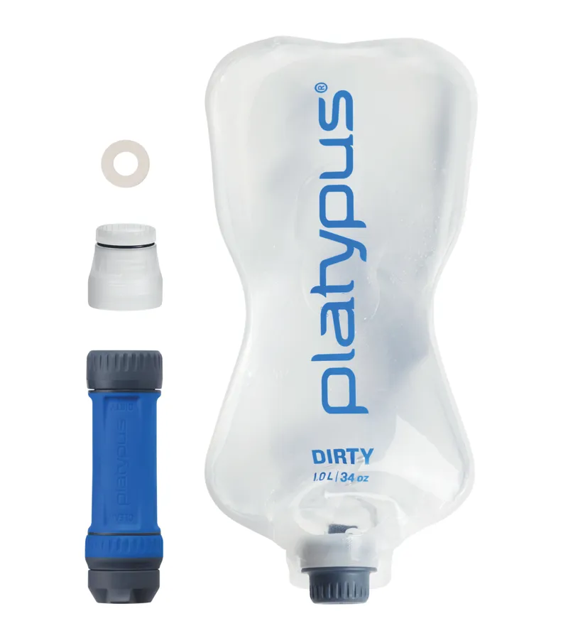 Platypus 1L Quickdraw Water Filter Set - Blue