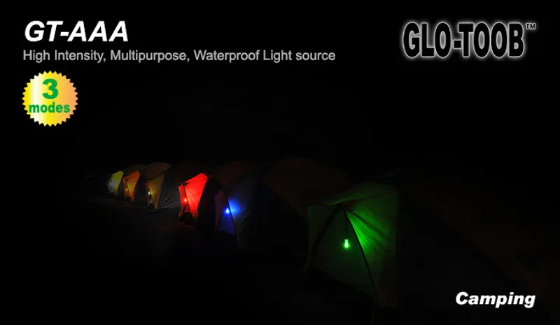 Glo-Toob AAA Battery Powered Light Stick Marker - Amber-1