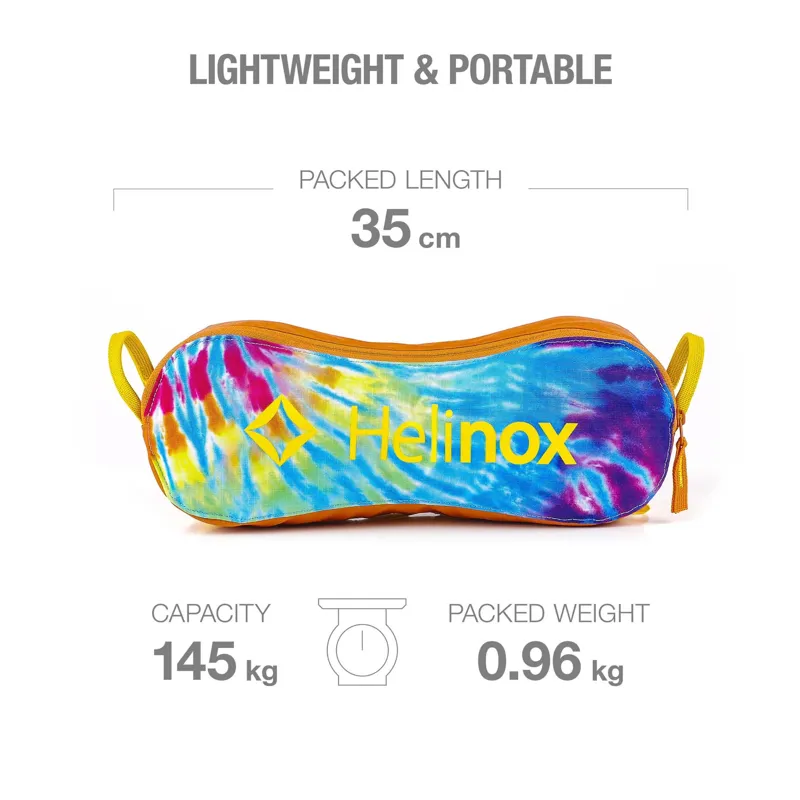 Helinox Chair One in Orange Tie Dye -1