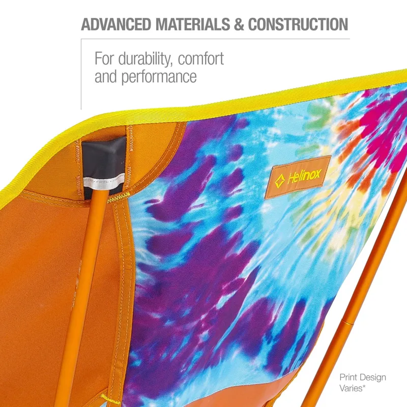 Helinox Chair One in Orange Tie Dye -4