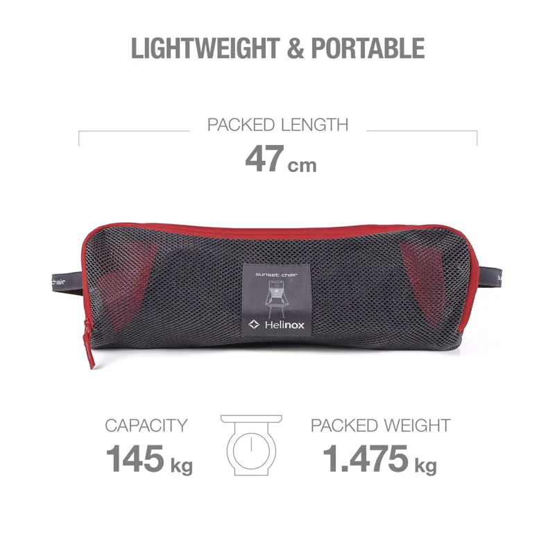 Helinox Sunset Chair in Scarlet Iron-1