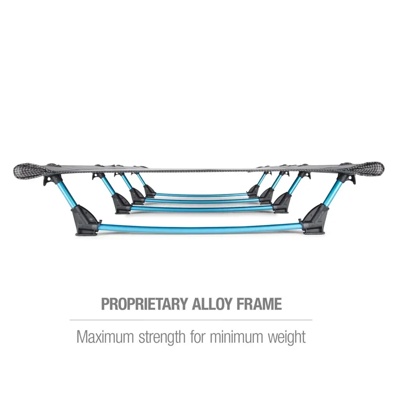 Helinox Lite Cot Camp bed in Black 1.2kg - Capacity 120kg-2