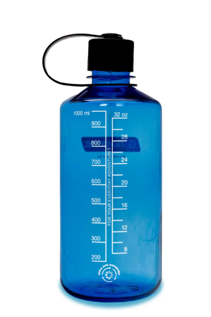 Nalgene Tritan Sustain 1 litre Narrow Mouth - Slate Blue-1
