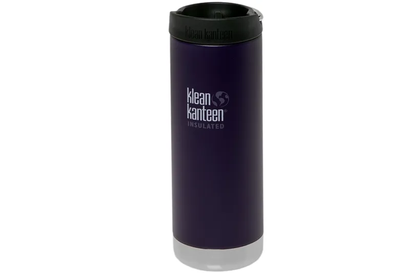 Klean Kanteen TK Wide Cafe Cap Insulated Flask 473ml 16oz Kalamata Purple