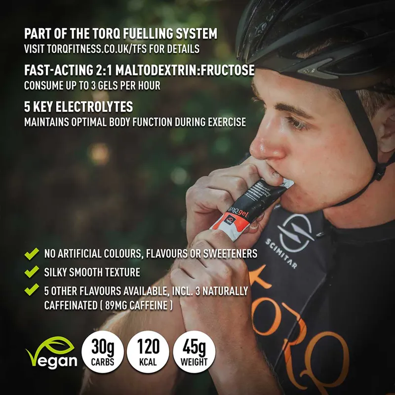 Torq Non-Caffeinated Energy Gel Multi-Pack - 6 Flavours-2