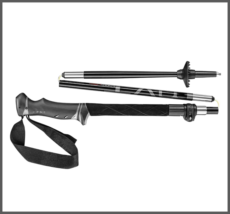 Leki Micro Vario TA EVO Foldable Walking Poles - Pair-1