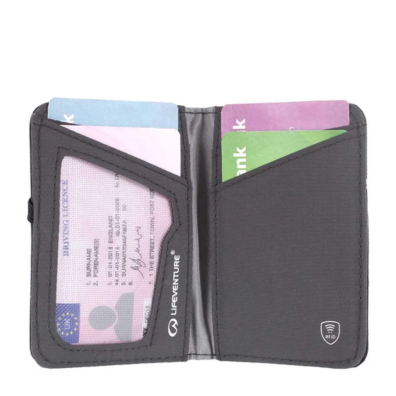 Lifeventure RFiD Card Wallet Navy-3