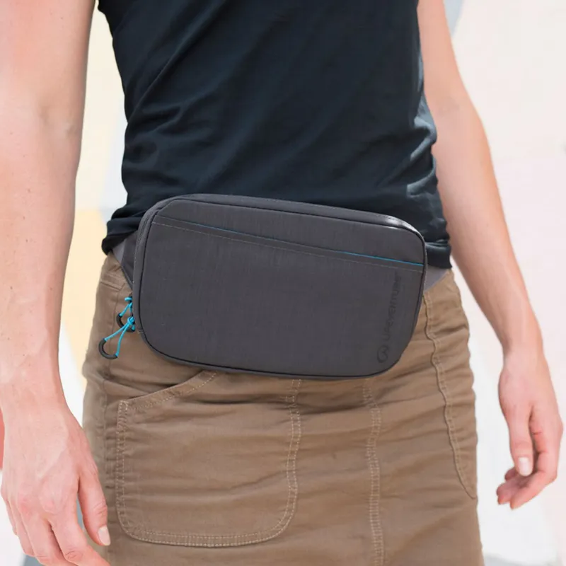 Lifeventure RFiD Document Travel Belt Pouch - -3