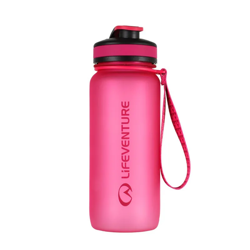 Lifeventure Tritan Flip Top Bottle - 650ml - Pink