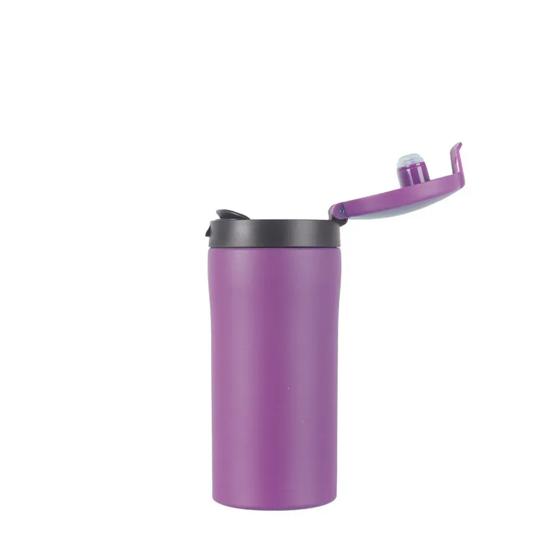 Lifeventure Flip Top Thermal Mug - 300ml - Pink-1