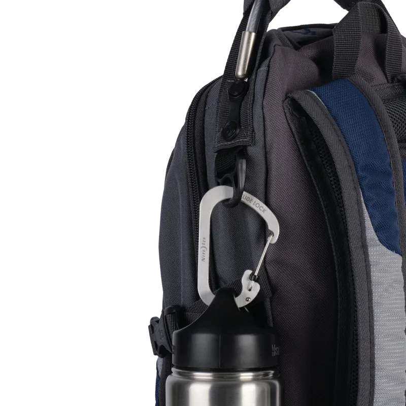 SlideLock Carabiner Stainless Steel Accessory Karabiner Size 4-2