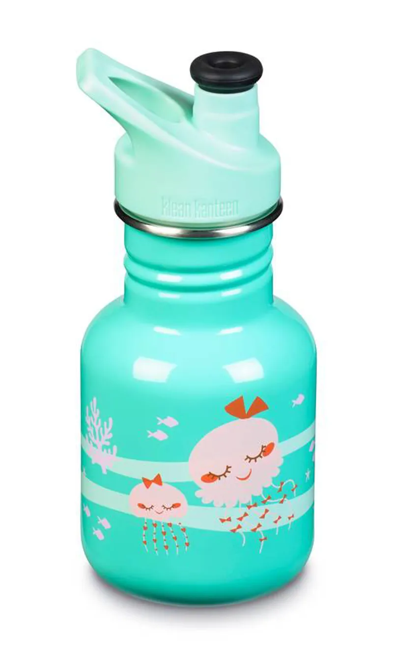 Klean Kanteen Kids 355ml - Classic Water Bottle - Jellyfish