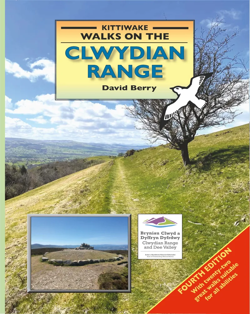 Walks on the Clwydian Range - David Berry - Kittiwake Guides