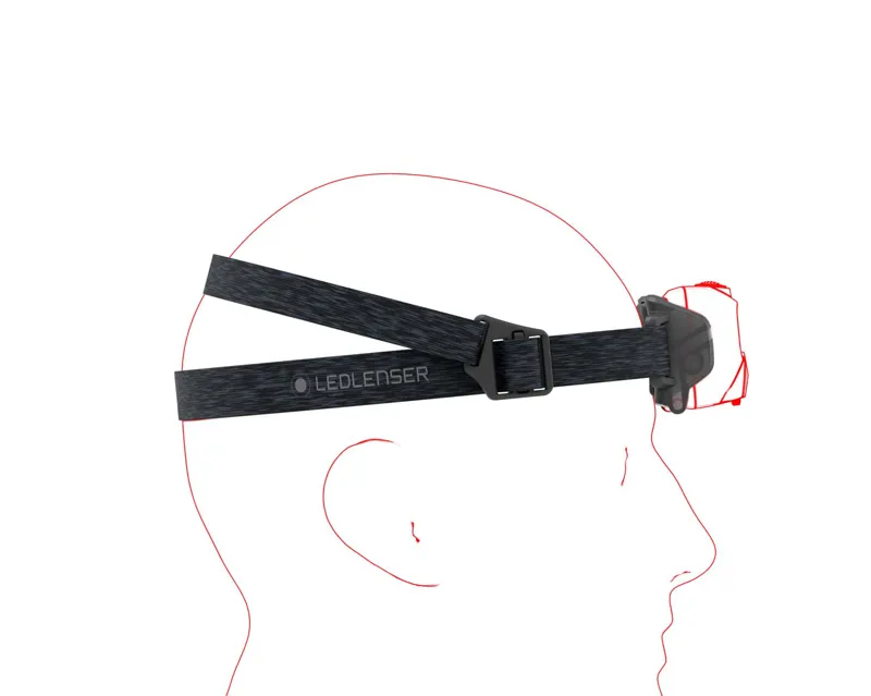 Ledlenser HF6R Core Black Rechargeable Headtorch 800 Lumen-5
