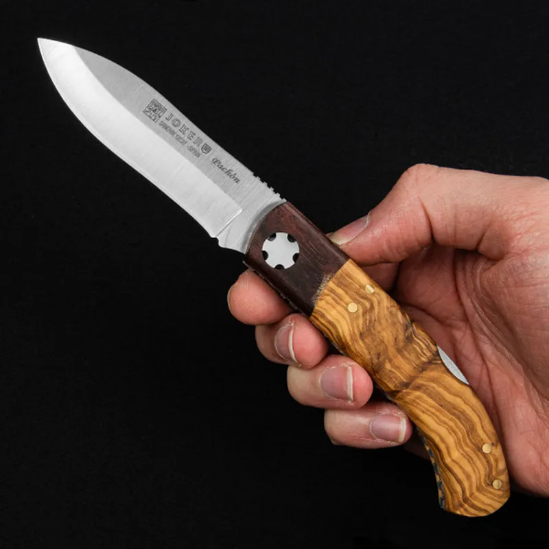 Joker Pachon NO98 Penknife Olive/Rosewood Handle-4