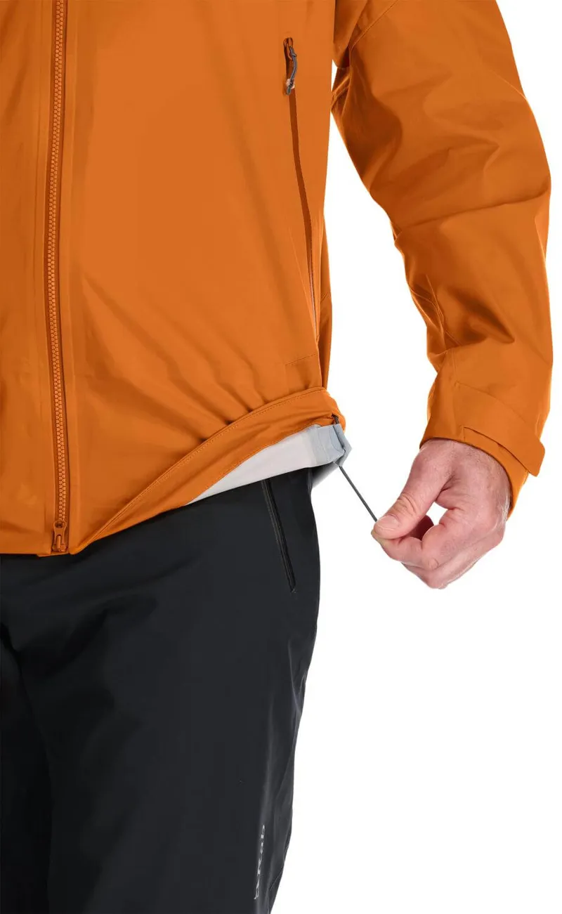 Rab Kinetic Alpine 2.0 Mens Waterproof Jacket Marmalade Orange-6