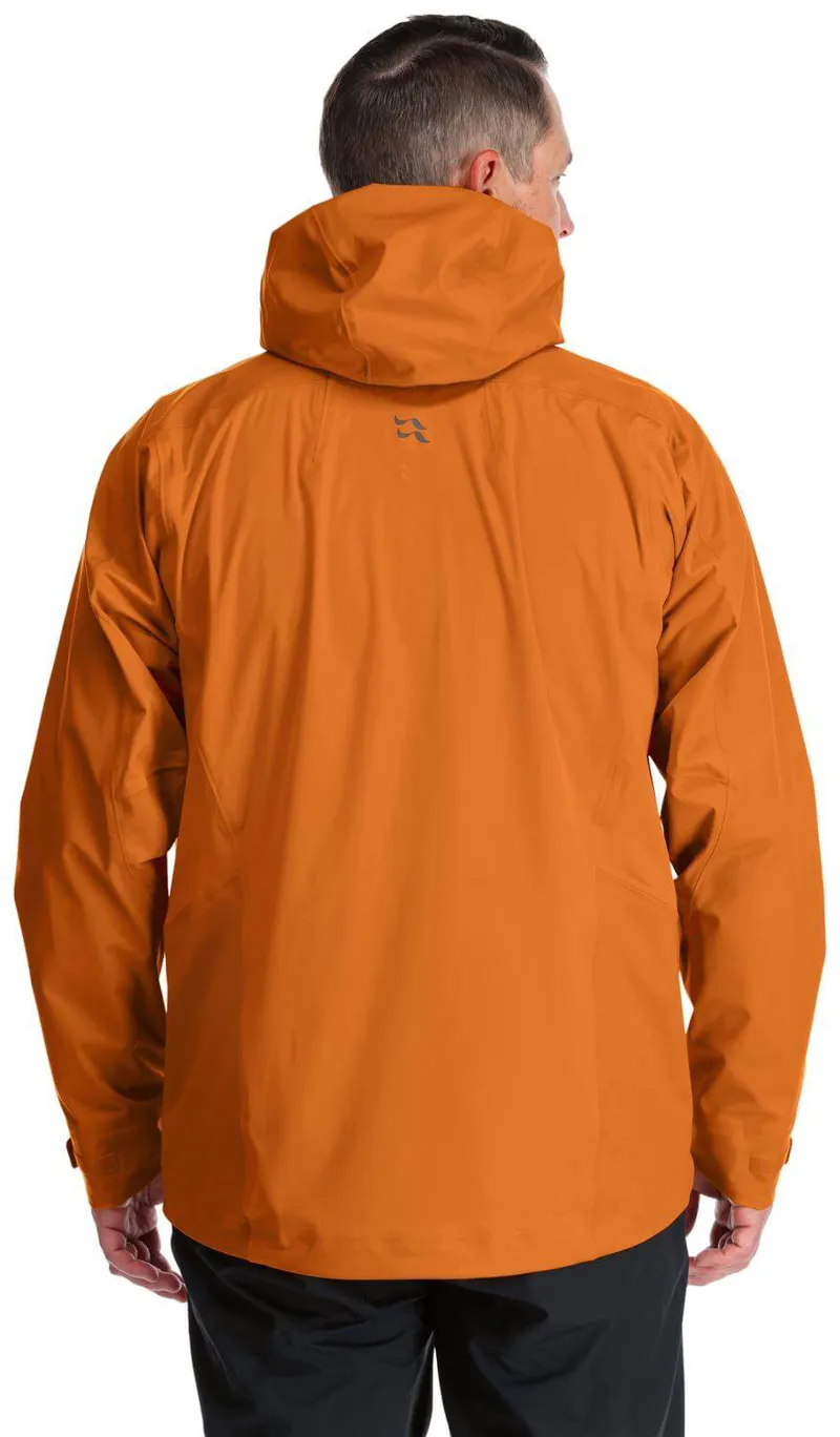 Rab Kinetic Alpine 2.0 Mens Waterproof Jacket Marmalade Orange-1
