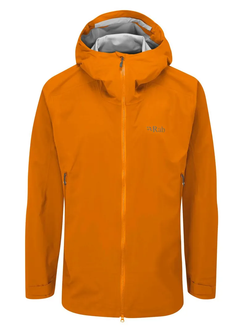 Rab Kinetic Alpine 2.0 Mens Waterproof Jacket Marmalade Orange-7