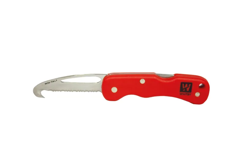 Whitby LK259 Rescue Hook Knife Red