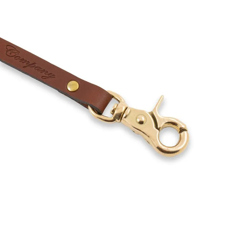 Casstrom Leather Lanyard with Crab Claw Clasp-3