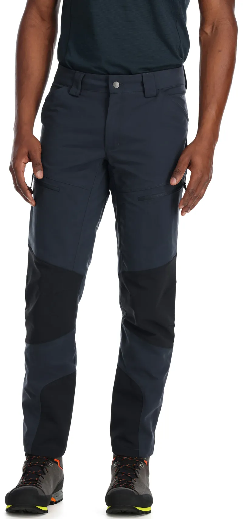 Rab Mens Lochan All Season Walking Trousers in Beluga Grey-3
