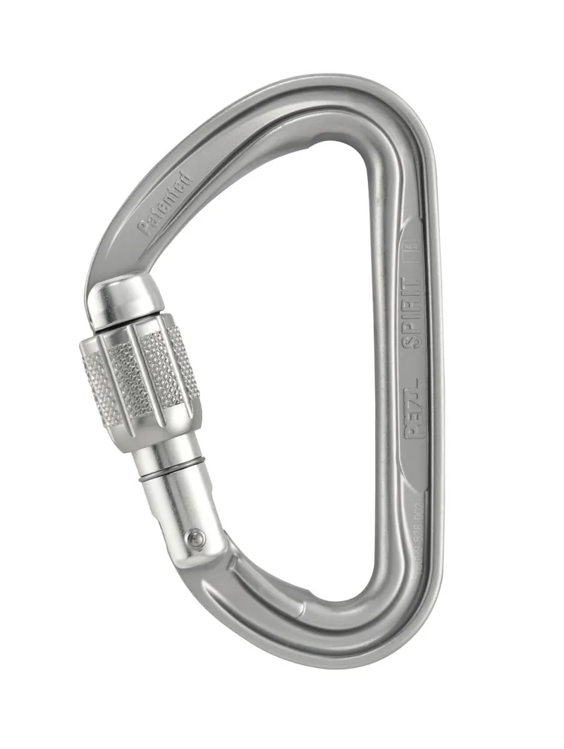Petzl Spirit Light Weight Screw Gate Karabiner