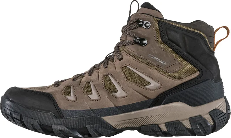Sawtooth X Mid Bdry - Wide Mens Waterproof Walking Boot- Canteen