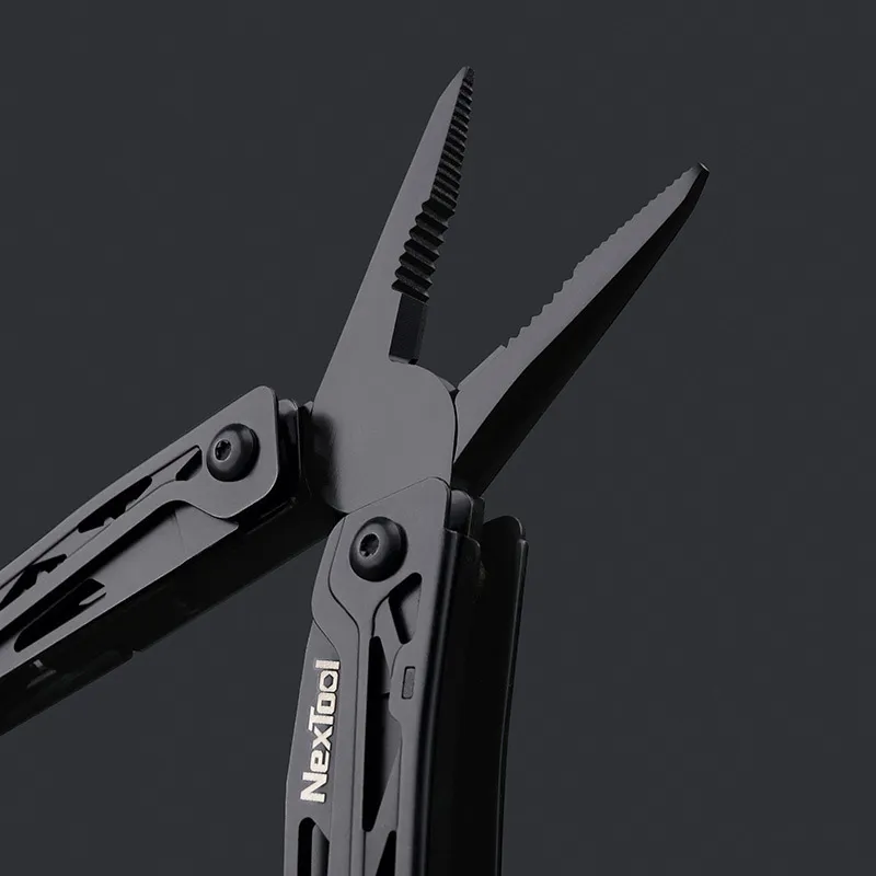 Nextool Black Knight Multi-Tool 11 in 1 EDC Non-Locking Blade with Bit Kit and Fabric Case-5