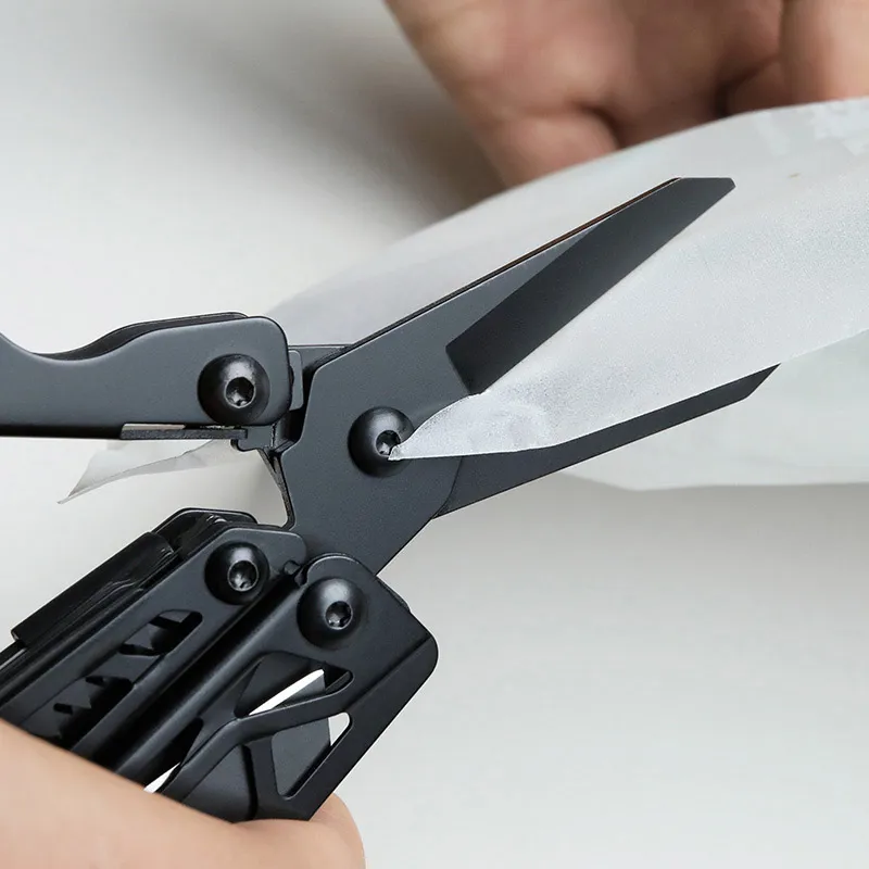 Nextool Black Knight Multi-Tool 11 in 1 EDC Non-Locking Blade with Bit Kit and Fabric Case-1