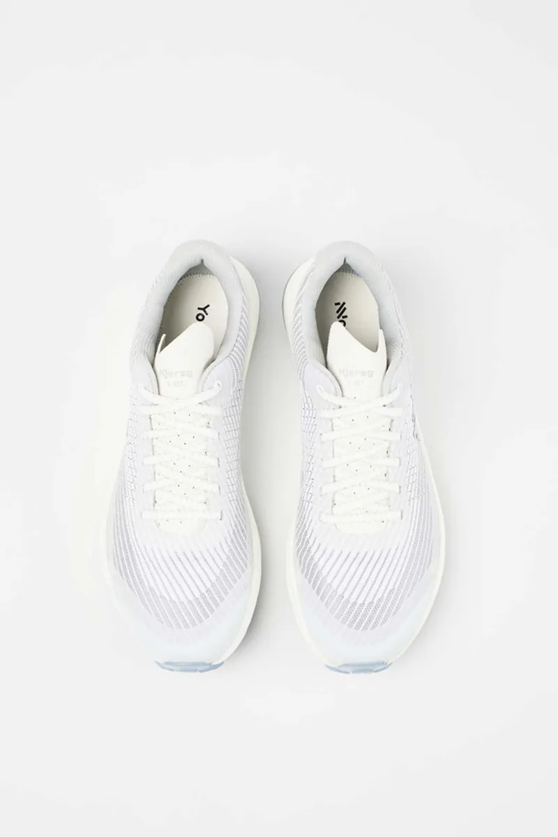 Nnormal Kjerag - Women's Trail Running Shoe White/Grey Cosmetic mark on upper