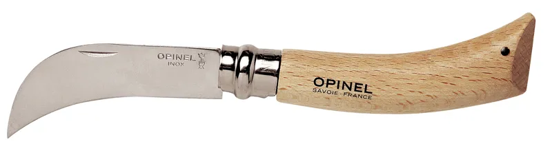 Opinel No.08 Stainless Steel Folding Pruning and Grafting Knife
