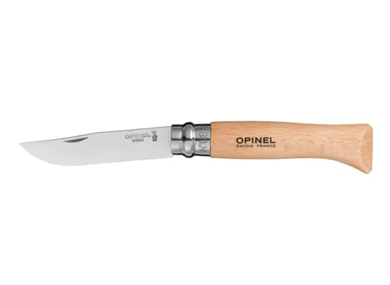 Opinel No.8 Classic Originals Stainless Steel Knife with Sheath Gift Set-1