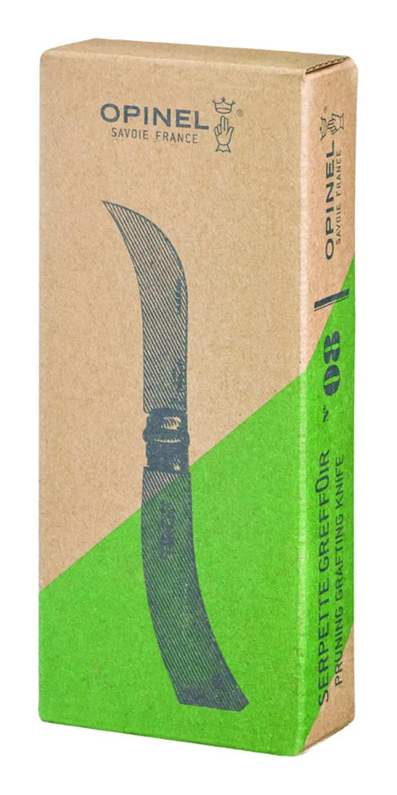 Opinel No.08 Stainless Steel Folding Pruning and Grafting Knife-1