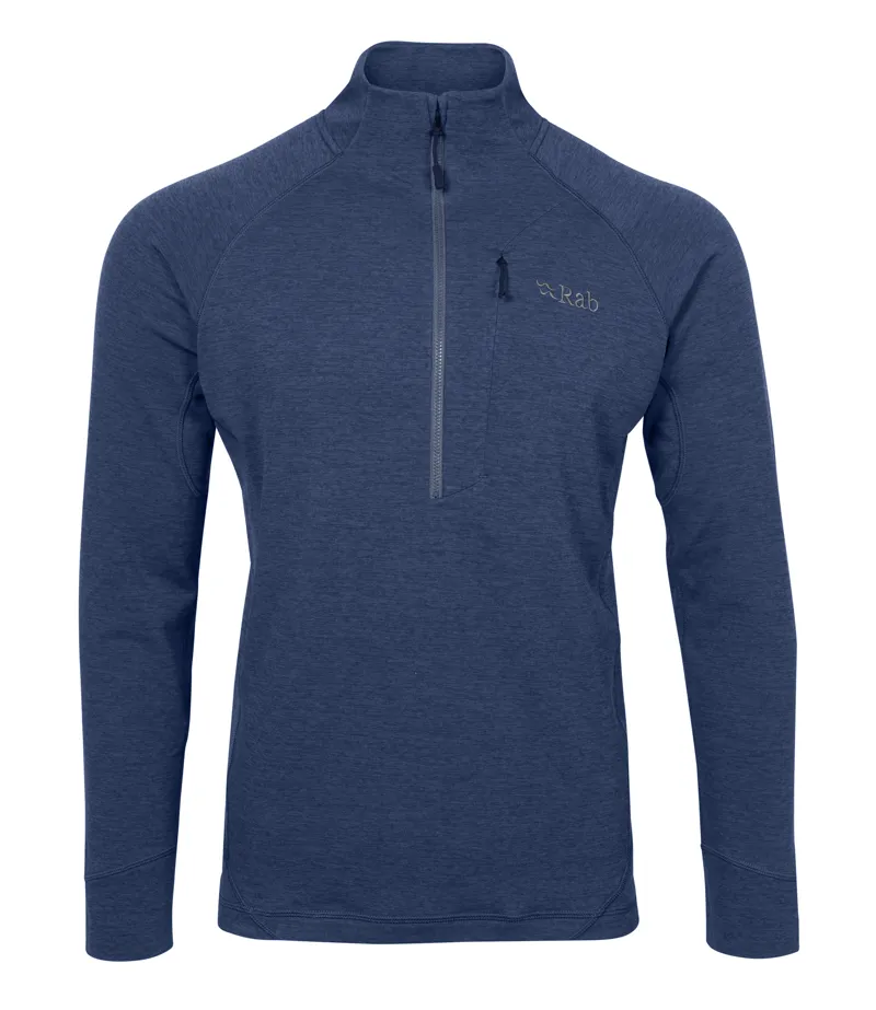 Rab Nexus Mens Pull-On Fleece in Deep Ink