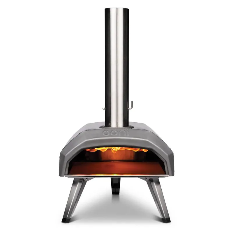 Ooni Karu Pizza Oven Starter Bundle - Oven Perforated Peel Wood and Flamers-8