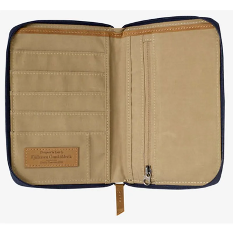 Fjallraven Passport Wallet Navy-1