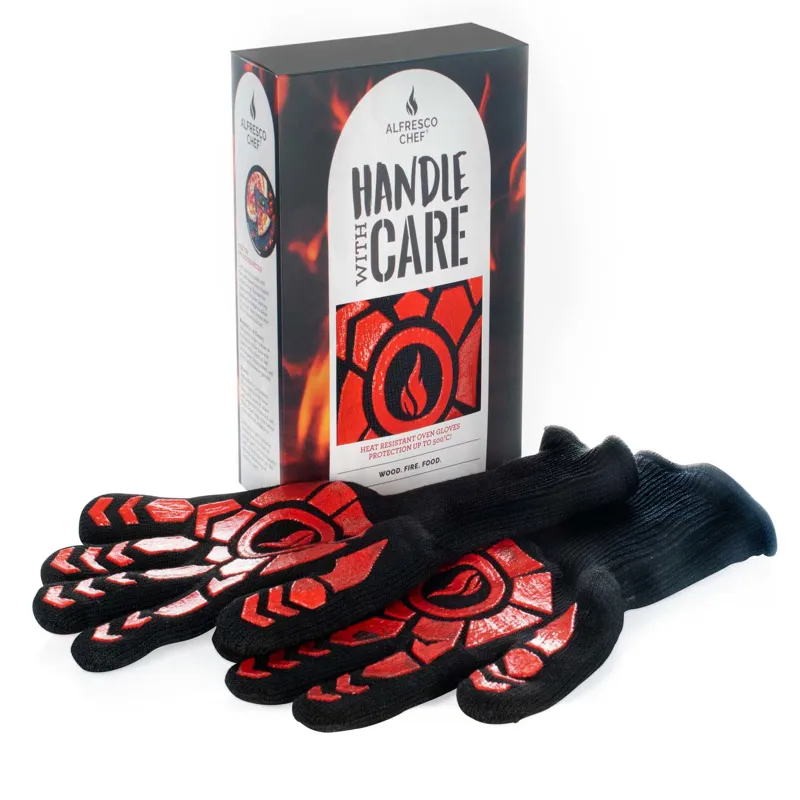 Alfresco Heat Resitant Oven Gloves-1