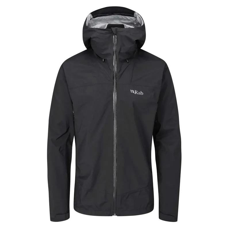 Rab Downpour Jacket Plus Mens - Black