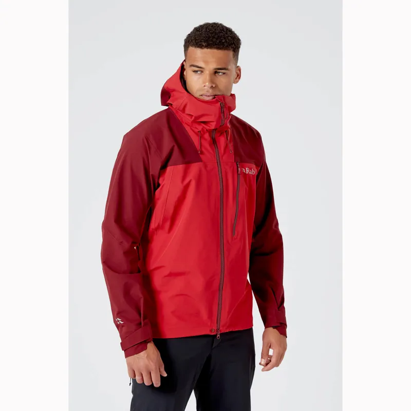 Rab Mens Ladakh GTX Jacket - Oxblood Red