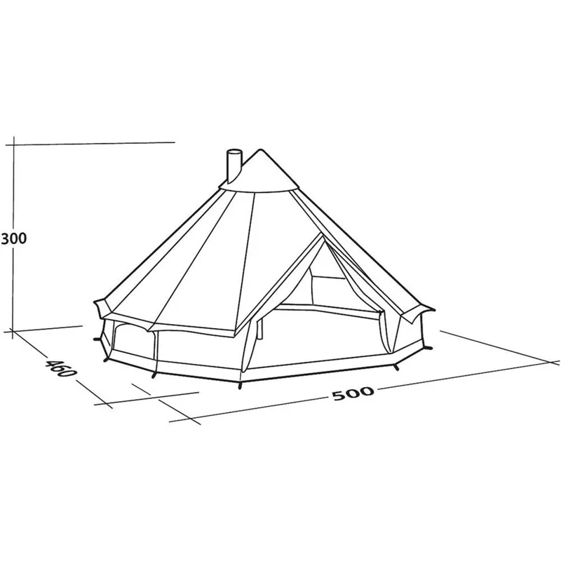 Robens Klondike Grande 10 - Person Bell Tent-2