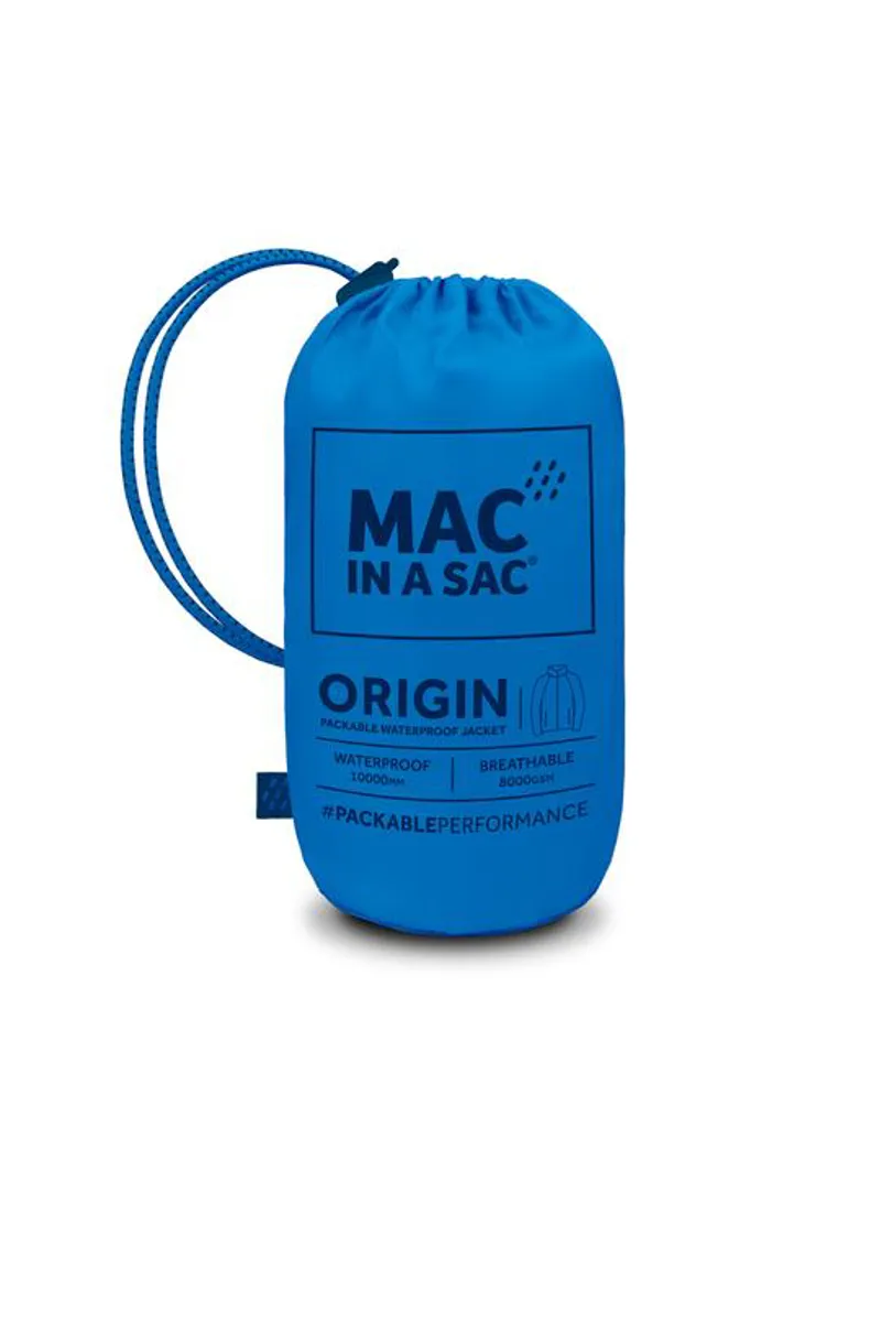 Mac in a Sac Origin Packable Waterproof Jacket Ocean Blue-4