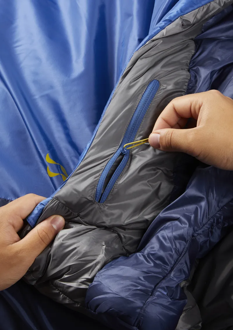 Rab Solar Eco 2 Sleeping Bag in Ascent Blue - Limit -2C 980g-5