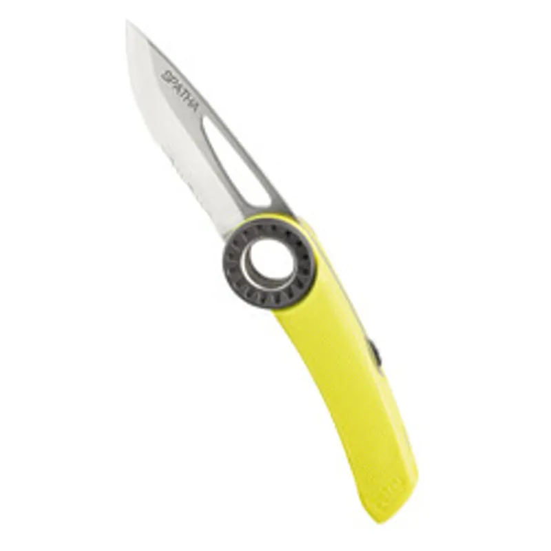 Petzl Spatha Climbers Knife - Yellow