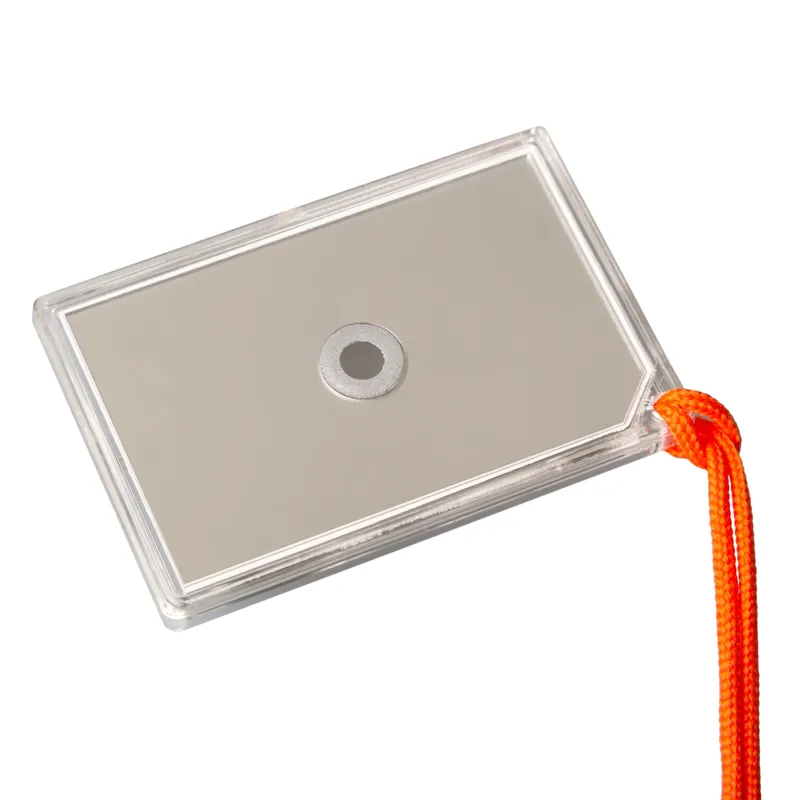 Trekmates Signal mirror with compass and float-1