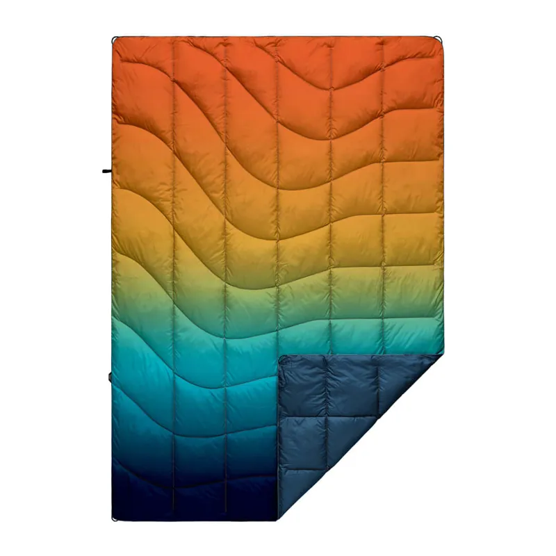 Rumpl Printed Down Puffy Blanket Baja Fade Single